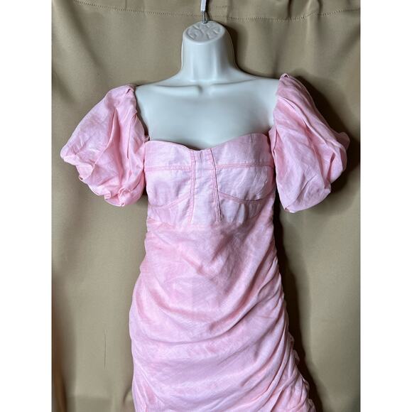 Bardot Cameo Pink Chiara Mini Bustier Dress M - Picture 6 of 11